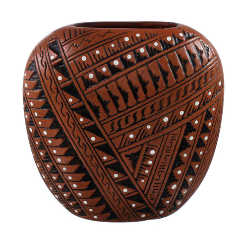 Native American Navajo Hand Crafted Pottery JX130519